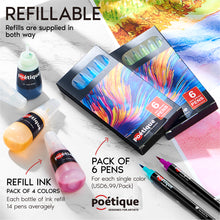 Load image into Gallery viewer, Poétique Watercolor Pens&#39; Ink - SHADOWSET
