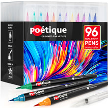 Load image into Gallery viewer, Refillable Watercolor Pens 96 Colors
